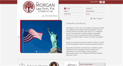 Desktop Screenshot of morganlawcounselors.com