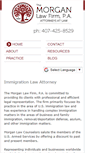 Mobile Screenshot of morganlawcounselors.com